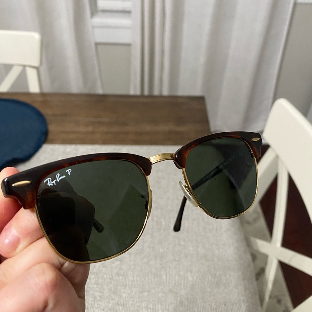 Ray-Ban Polarized Classic Clubmaster Sunglasses
